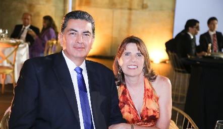  Sandra Michel y Guillermo Acosta.