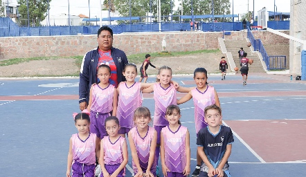  Equipo de basquetbol Andes.