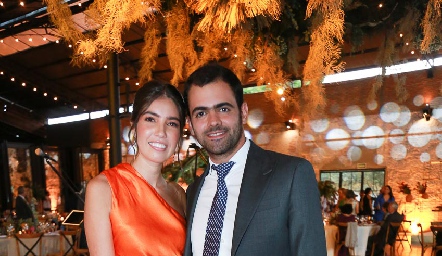  Karina Alcalde y Juan Pablo Abud.