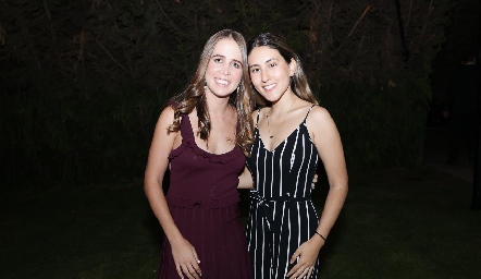  Montse Anaya y Daniela Armendáriz.