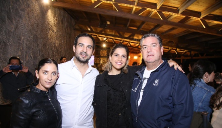  Verónica Conde, Rubén Leal, Vale Siller y Jacobo Payán.