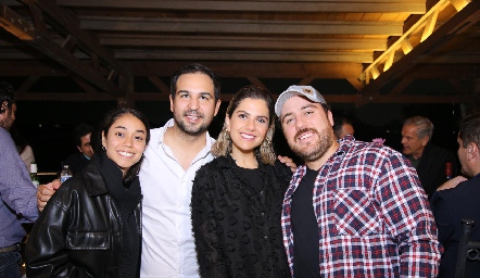  Sarahi Herrera, Rubén Leal, Vale Siller  y Raúl Serrano.