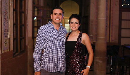  Alejandro Oropeza y Ana Sofía Velázquez.