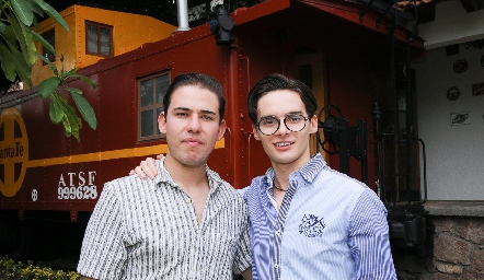  Chemi Martínez y Carlos Rebolledo.