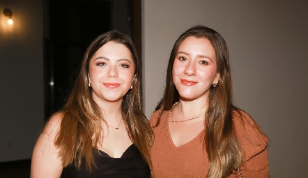  Sofía Loperena y Claudia Garza.
