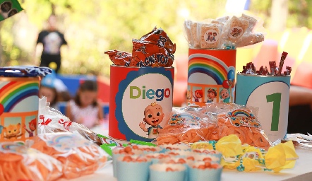 Mesa de dulces.