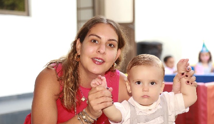  Isa Castelo y Diego Valdés.