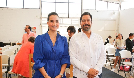  Mariana Meade y Miguel Martínez.
