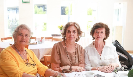  Gloria Reynoso, Josefina Güemes y Norma Marques.