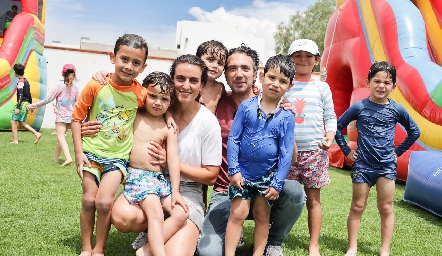  Fernanda Saiz y Wilfrido Martinez, Franco y Jose Maria y amigos.