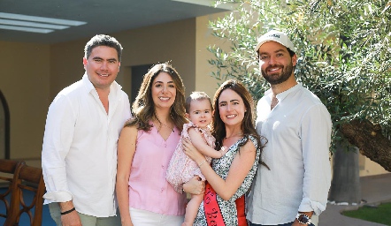  Héctor Gordoa, Andrea Lorca, Isabela Gordoa, Pau Aldrett y Carlos González .