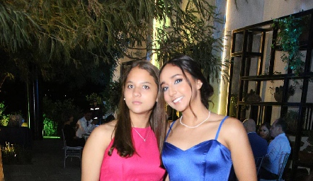  Ana Isabel Andrade y Sofía Andrade.