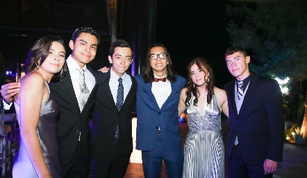 ,Crista Capín, Byron Bautista, Eduardo de la Luna, Diego Herrera, Dani Madrigal y Vega.