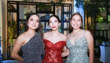  Sofía, Cristina y Ximena.