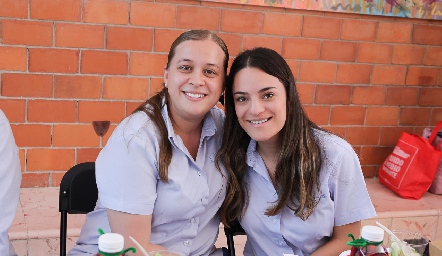  Paulina Vega y Ana Marta Martínez.