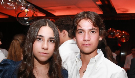  Romina Enríquez y Ricardo Mendizábal.