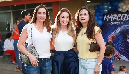  Jimena Ibarra, Luz Adriana Arellano y Ana María Ortiz.