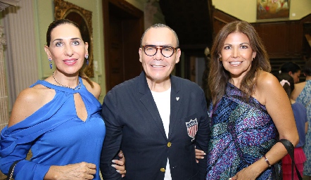  Mónica Celis, Daniel Espinosa y Adriana Rueda.