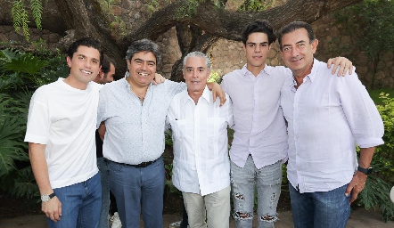  Gerardo Serrano, Francisco Leos, Gerardo Serrano, Fran Leos y Polo Córdova.