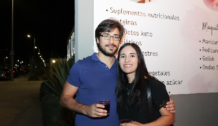  Luis Guajardo y Daniela Rodríguez.