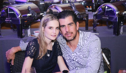  Miriam Huber y Alejandro Valladares.