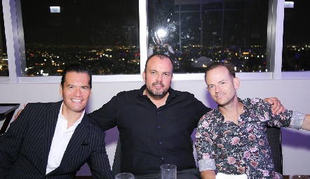  Sergio Zapata, Andrés Vázquez y Eduardo Coulon.