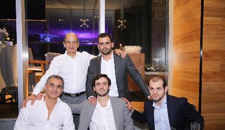  Elías Abud, Mauricio Abud, Rodrigo Elías y Juan Pablo Abud.