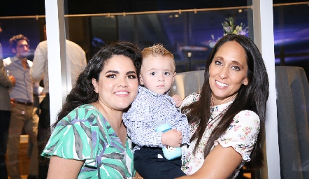  Fátima Estrada, Paquito Rodríguez y Tatina Puente.