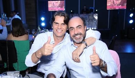  Juan Carlos Valladares y Gustavo Puente.