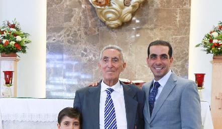  José Carlos Chevaile, Jesús Chevaile y Carlos Chevaile.