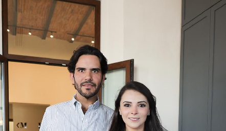 Anuar Zarur con su esposa Miriam Ortiz.