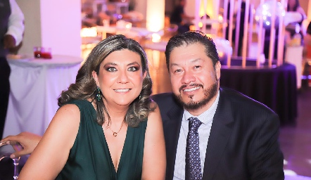  Tania Morales y Héctor García.