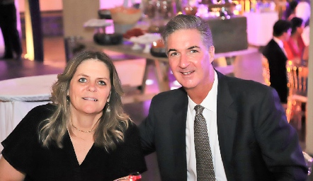  Martha Malo y Andrés Bárcena.