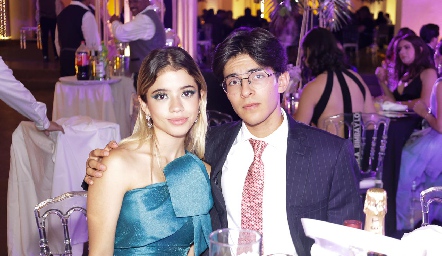  Tamara Ortiz y Emilio Mendoza.