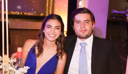  María Paula Duque y Saad Sarquis.
