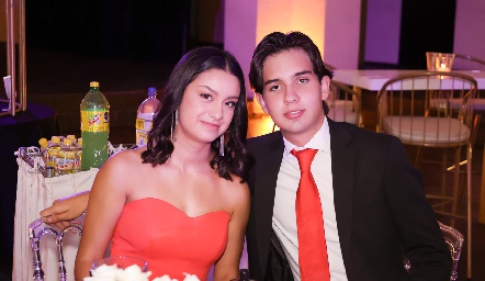  Camila Barbares y Diego González.
