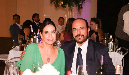 Lucero Motilla y José Antonio Alonso.