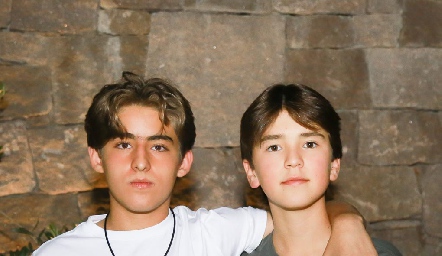  Diego Carreras y Rodrigo Díaz.