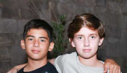  Iker y Diego.