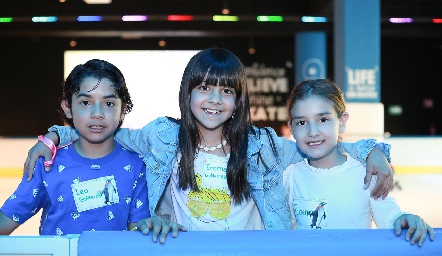  Leo, Emma y Eugenia.