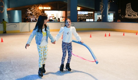  Patinando.