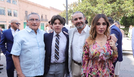  Arturo Stevens, Wilhelm Stevens, Wilhelm Stevens y Montse Orozco.