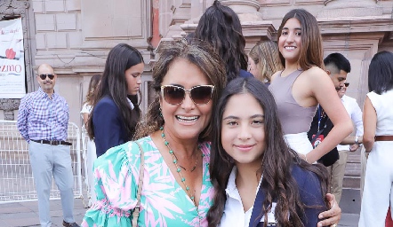  Paty Lara y Mare Cordero.