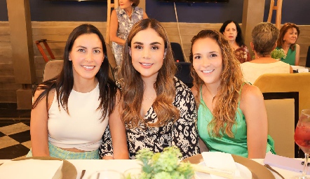  Daniela Mauricio, Ana Sofía Stahl y Lucila Andrade.