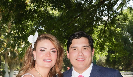 María Lorca Meade y Jorge Stahl Palacios unieron sus vidas en matrimonio.