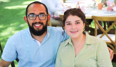  Saúl Márquez y Daniela Castillo.