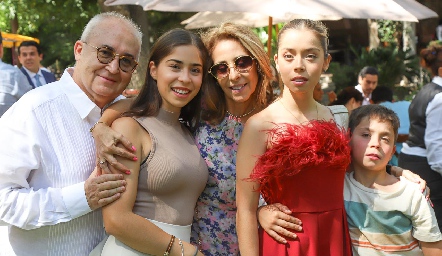  Javier Doreste, Natalia, Lucila, Romina y Alejandro Gaviño.