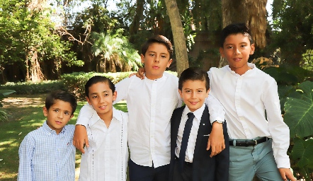  Marcelo, Mauricio, Jorge, Mauricio y Iem.