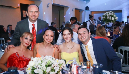 Mariano Diaz de León, Karla Kemp, Karla Díaz de León, Majo Garza y Mariano Díaz de León.