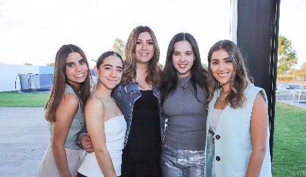  Rocío de la Vega, Estefanía Leija, Ana Gaby Motilla, Renata Castillo y Car.
